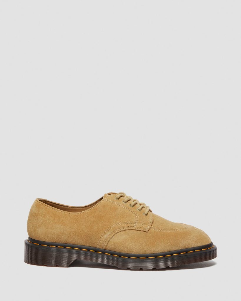 2046 Suede Oxford Shoes Sand Repello Calf Suede - Men Dr. Martens ~ Dr ...